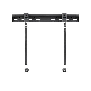 �����؍މ��H(Asahiwood) WALL FIT MOUNT �e���r �Ǌ|���� �X�^���_�[�h 26~55�^ �u���b�N �Œ�^�C�v STD-002-BK