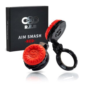 AIM SMASH -RED- �t���[�N ���^ �v���C���ɍ�����ύX �������i�K���� �����L�i�K���� /PS5 / PS4 / Switch Pro controller/Xbox Series X|S/MOJHON �Ή� ���{��