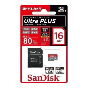�T���f�B�X�N SANDISK SDSQUSC-016G-JO3CD [�E���g���v���X microSDHC�J�[�h 16GB Class10 UHS-I�Ή�]