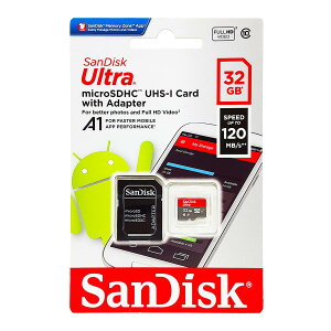 Pixtor SanDisk microSDHC 98MB/s 32GB Ultra SD�ϊ��A�_�v�^�[�t�� �T���f�B�X�N SDSQUAR-032G �C�O�p�b�P�[�W�i [���s�A���i]