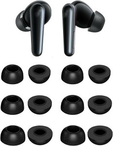 �ᔽ���C���[�s�[�X Soundcore Liberty 5 �C���z���p �ᔽ���E���^�����C���[�s�[�X �C���z���J�o�[ �C���[�`�b�v �Չ��� �t�B�b�g�� ���������� ���[�P�[�X�t�� 6�y�A���� SML3�T�C�Y �u���b�N 214