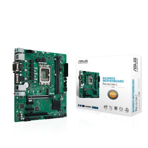 ASUS �Z�L�����e�B�A�M�����A�Ǘ����A�ێ琫���������ꂽ Micro-ATX H610 ���� �r�W�l�X �}�U�[�{�[�h PRO H610M-C D4-CSM/�������K���ʕi