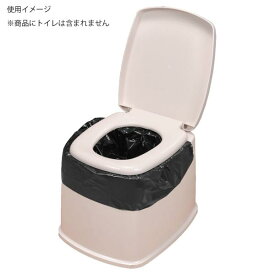 ポータブルトイレ用袋／凝固剤＋袋10回分（サンコー）断水時洋式トイレ利用可能