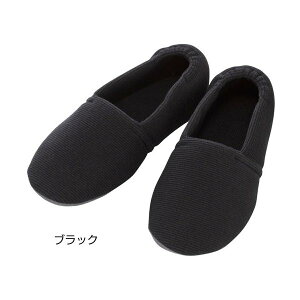 あゆみ エスパド(足囲3E相当)黒/L(23.5〜24.5cm)左右セット(徳武産業)