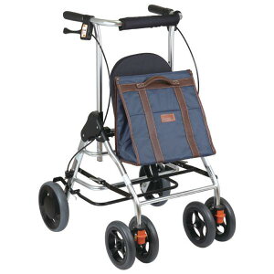 テイコブ リトルR/ネイビー(幸和製作所)抑速機能付き歩行車 HS05R