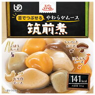 【3個セット】筑前煮 115g／エバースマイル 介護食 舌でつぶせるやわらかムース（大和製罐）