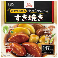 【3個セット】すき焼き 115g／エバースマイル 介護食 舌でつぶせるやわらかムース（大和製罐）
