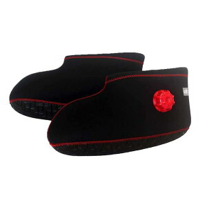 クロッツ やわらか湯たんぽ 足用ショートタイプ Sサイズ:長さ24cm/ブラック(ヘルメット潜水)HY-603