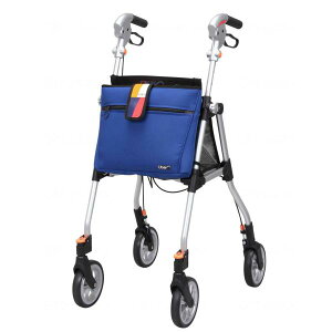 スリムフィット スタンダードサイズ歩行車/ブルー(ユーバ産業)SL-0470