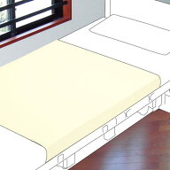 【エントリーポイント10倍】【2枚セット】安心スリーナーシーツ／クリーム（エンゼル）2971 防水シーツ部…