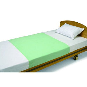 速乾防水シーツ(2枚組)/緑色(竹虎)102141 防水シーツ部分タイプ