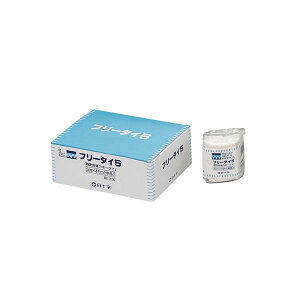 【3箱セット】フリータイ 5cm×4.5m/6巻入 固定用弾力ホータイ(白十字)13100
