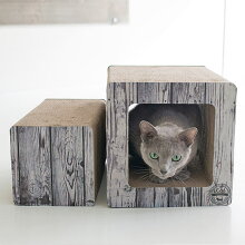 【猫】【つめとぎ】【iCat】【アイキャット】オリジナル飛び出すつめとぎウッディトンネル【段ボール】【ダンボール】【猫用つめとぎ】【猫のつめとぎ】【スクラッチャー】【キャットスクラッチャー】