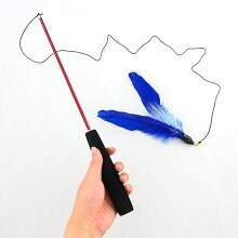 【猫】【おもちゃ】羽根部分のアップ