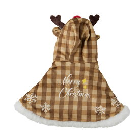 【 猫 服 クリスマス 】iDog クリスマスケープ アイドッグ【 猫 服 ドッグウェア ジャケット コート ケープ イベント 犬服 犬 冬服 冬物 犬 服 秋冬 ねこ 猫用 チワワ 服 ダックス 服 犬の服 秋冬 防寒 サンタ ツリー トナカイ ペットウェア idog icat アイキャット 】