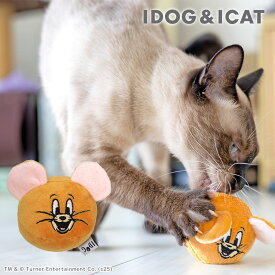 【スーパー セール ★5％OFF】【 猫 おもちゃ 】iCat TOM and JERRY コロコロジェリーボール アイドッグ【 布製 ぬいぐるみおもちゃ キャットトイ ねこ ネコ 猫用 子猫 猫用 おもちゃ 玩具 鈴 音 超小型犬 小型犬 猫 グッ】