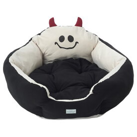 【プレゼントはカゴに入れてね★】【 猫 ベッド 】IDOG&ICAT iDog Monster COOLなゴーストラウンドベッド 接触冷感 抗菌 防臭 アイドッグ【 ひんやり 冷感 クール cool クッション 犬用ベッド ベット 小型犬 犬のベッ】