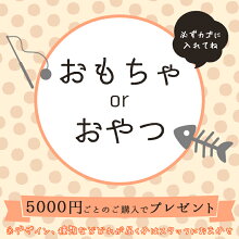 5,000円以上のお買物でおやつorおもちゃ1点プレゼント※カゴに入れてください。