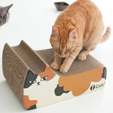 【猫】【つめとぎ】【ダンボール】【iCat】【アイキャット】オリジナルつめとぎミケねこ。【段ボール】【猫用つめとぎ】【猫のつめとぎ】【スクラッチャー】【キャットスクラッチャー】