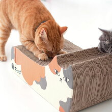 【猫】【つめとぎ】【ダンボール】【iCat】【アイキャット】オリジナルつめとぎミケねこ。【段ボール】【猫用つめとぎ】【猫のつめとぎ】【スクラッチャー】【キャットスクラッチャー】