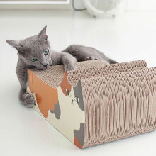 【猫】【つめとぎ】【ダンボール】【iCat】【アイキャット】オリジナルつめとぎミケねこ。【段ボール】【猫用つめとぎ】【猫のつめとぎ】【スクラッチャー】【キャットスクラッチャー】