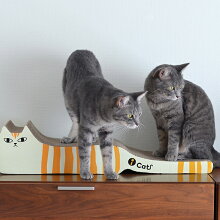 【猫】【つめとぎ】【iCat】【アイキャット】オリジナルつめとぎしまネコロング。【段ボール】【猫用つめとぎ】【猫のつめとぎ】【スクラッチャー】【キャットスクラッチャー】