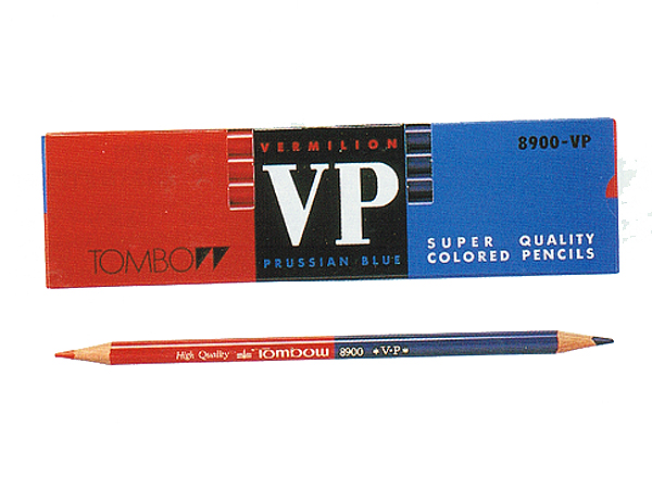 トンボ鉛筆　赤青鉛筆 8900VP（朱藍） | CDMファイブポケッツ