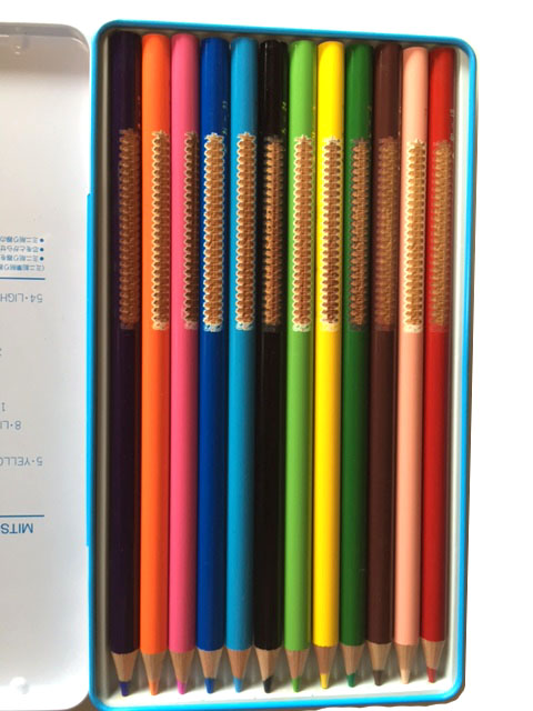エコ 新着セール リサイクル鉛筆 CDMクルピツ色鉛筆12色 2020