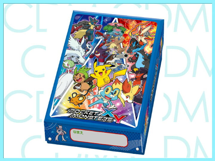 楽天市場 ポケットモンスターxy ｂ５お道具箱 おどうぐばこ ポケモンxy Zkanz Cdmファイブポケッツ