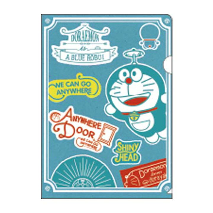 楽天市場 ドラえもん I M Doraemon ａ４クリアファイル レトロ Cdmファイブポケッツ