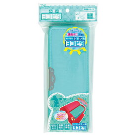 SOKO_◇ディズニー　ミニーマウス　コンパクト筆入れ（筆箱）　 ヨコピタ　グリーン 【zkanz】