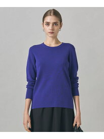 【洗える】 エクストラファインメリノ クルーネックプルオーバー ICB アイシービー トップス ニット ホワイト ブラック【送料無料】[Rakuten Fashion]