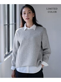 【WEB限定カラーあり】ソフトダンボール スリットテール スウェット ICB アイシービー トップス カットソー・Tシャツ ブルー ベージュ ブラック【送料無料】[Rakuten Fashion]