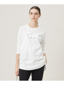 【SALE／20%OFF】シンプルジャージープリントTシャツ ICB アイシービー トップス カットソー・Tシャツ ホワイト【RBA_E】【送料無料】[Rakuten Fashion]