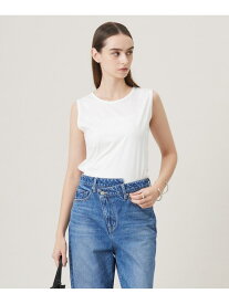 【洗える】ベーシックインナー ノースリーブカットソー ICB アイシービー トップス カットソー・Tシャツ ホワイト ブラック【送料無料】[Rakuten Fashion]