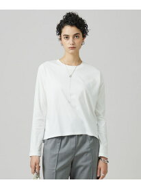 【SALE／30%OFF】【洗える】シンプルジャージー クロップドTシャツ ICB L アイシービー トップス カットソー・Tシャツ ブラック ホワイト【RBA_E】【送料無料】[Rakuten Fashion]