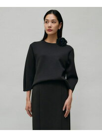 【SALE／50%OFF】【洗える・WEB限定カラーあり】コンパクトダブルフェイス トップス ICB アイシービー トップス カットソー・Tシャツ ネイビー ブラック ホワイト グリーン【RBA_E】【送料無料】[Rakuten Fashion]