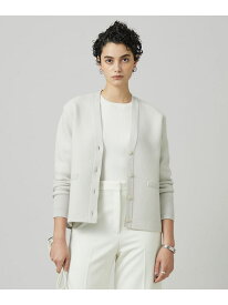 【SALE／30%OFF】【洗える】ソフトカシミヤミックス Vネックニットカーディガン ICB アイシービー トップス カーディガン ブラック ブルー【RBA_E】【送料無料】[Rakuten Fashion]