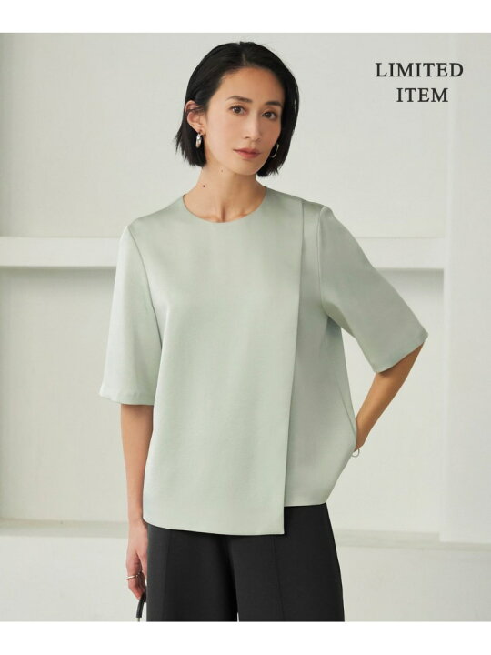 楽天市場】【SALE／30%OFF】【WEB限定・洗える】サテンクレープ T 