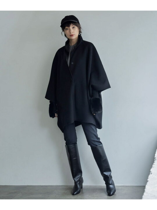 楽天市場】WoolRever ポンチョコート ICB アイシービー ジャケット 