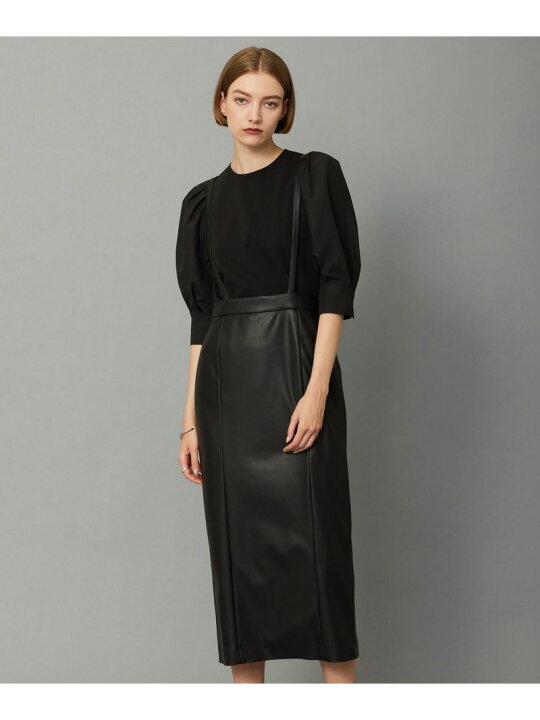 楽天市場】【SALE／30%OFF】フェイクレザー ナロースカート 