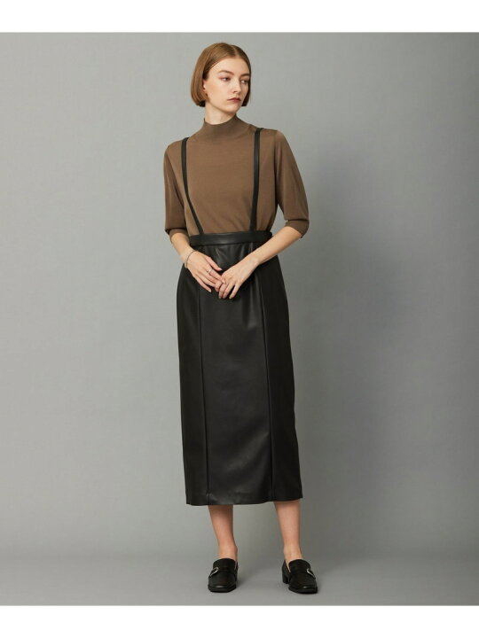 楽天市場】【SALE／30%OFF】フェイクレザー ナロースカート 