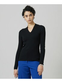 【新色追加・洗える】エクストラファインメリノ Vネックプルオーバー ICB アイシービー トップス ニット グレー ブルー ネイビー ホワイト ブラック レッド グリーン【送料無料】[Rakuten Fashion]