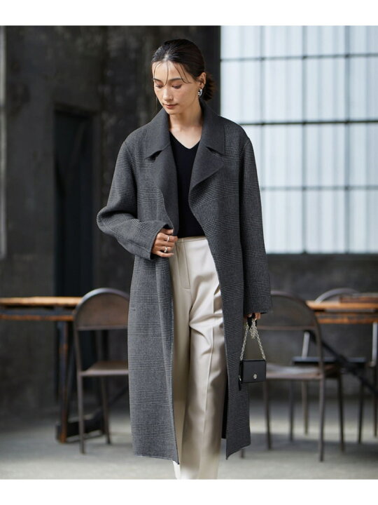楽天市場】【SALE／40%OFF】ウールリバー ロングトレンチコート ICB  