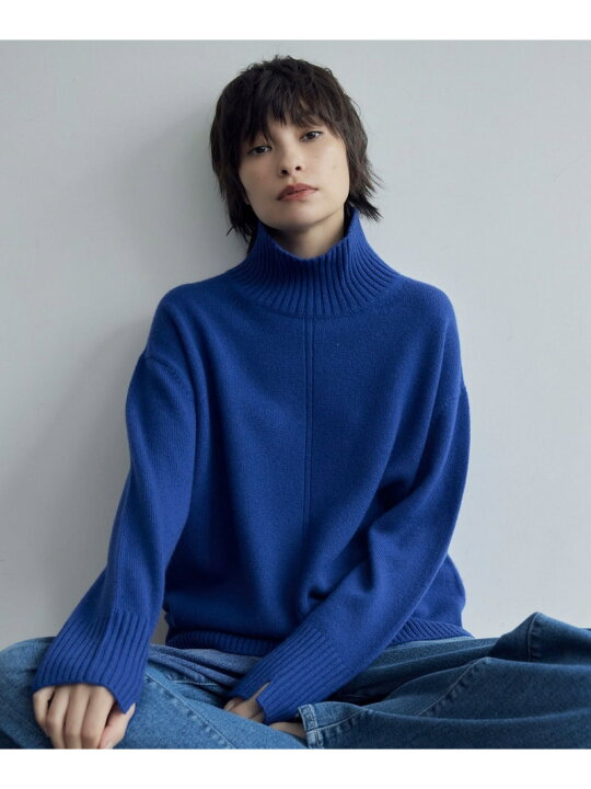楽天市場】【洗える】ソフトカシミヤミックス ハイネックニット ICB  