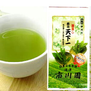 緑茶 深蒸し茶 掛川茶 深蒸し煎茶 【 薮北天下一100g袋入】【16本セット】送料無料 (北海道 沖縄を除く)