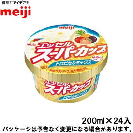 明治エッセル　スーパーカップトロピカルミックス　200ml×24入