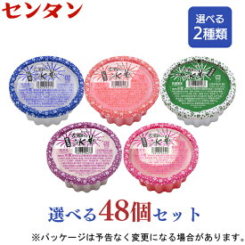 センタンかき氷　古都の氷華選べる2種類 48個セット（24個×2種）　150ml×48入