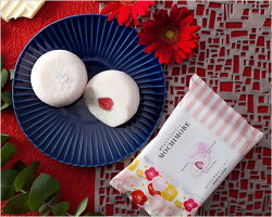 MOCHIMOREホワイトチョコと苺【和と洋の素材をミックスした創作もちアイス】