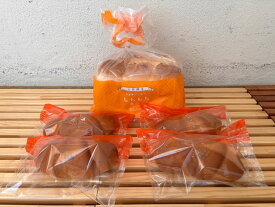 柏屋製パン所　冷凍　天然酵母もちもち食パンと塩パン4個のセット